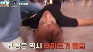 DK dances to Pink Venom again—body at HYBE, mind at YG haha