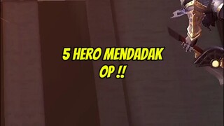 5 Hero mendadak OP pake talent war cry 🥶 #talentmlbb #game #talentwarcry #KontesKreatorBulanJuli