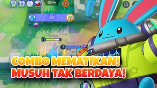 COMBO MEMATIKAN! MUSUH TAK BERDAYA! - Montage Belly Bash Azumarill