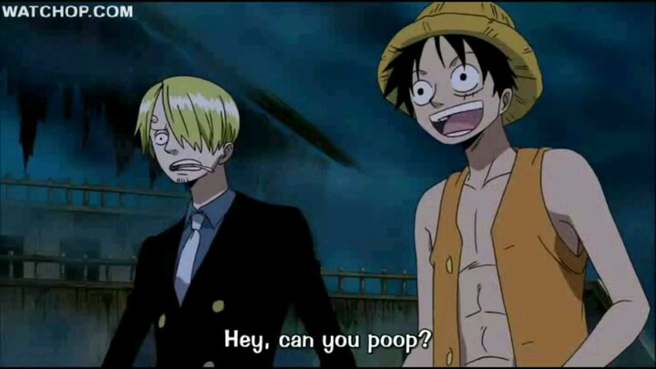 luffy invite brook.