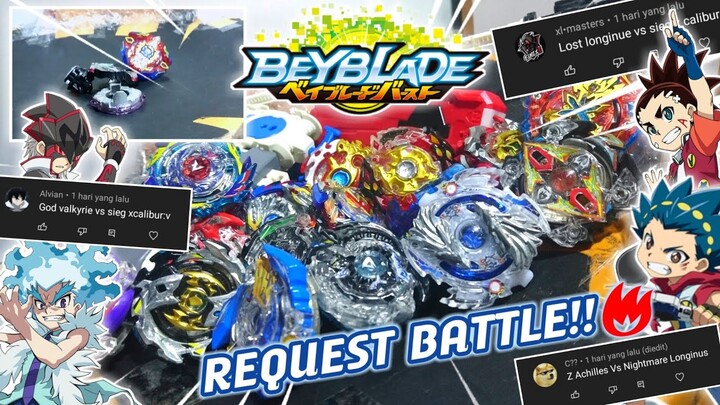 BEYBLADE REQUEST BATTLE!!🔥🔥(Beyblade Burst - Super Z) | Beyblade Battle Indonesia