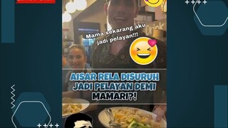 GEMES BANGET🥰 Saat Kamari Suapin Kue ke Uncle Aisar, Siap Jadi Ayah⁉️