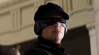 Why can't Cyclops, which can shoot through the entire building, shoot through the toilet door?