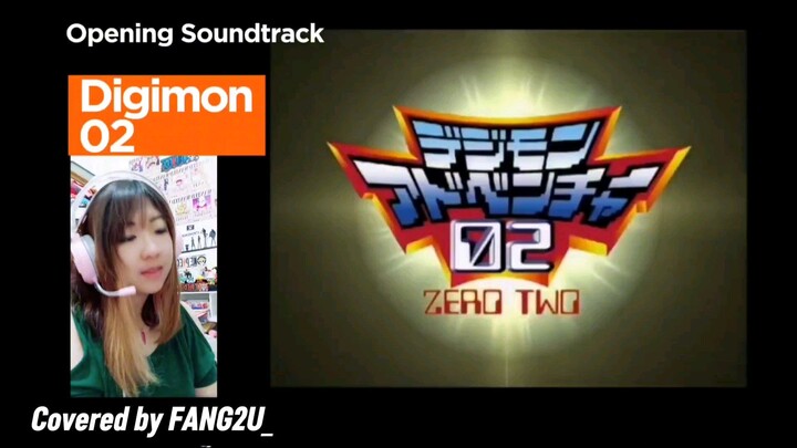 [FANG2U_] Wada Kouji - TARGET~Akai Shougeki~ (Short Cover) OP Digimon 02