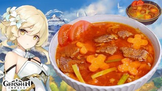 Genshin Impact Recipe: Goulash in Real Life