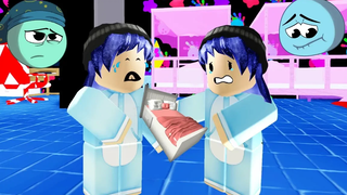 เด็กแฝดแย่งเตียงนอนกัน! ปวดหัวเลย! Roblox Meepcity Twins