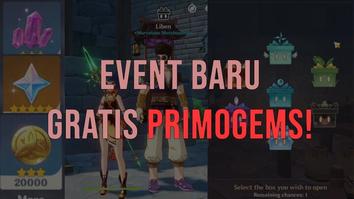 EVENT BARU GRATIS PRIMOGEMS! - Genshin Impact Indonesia