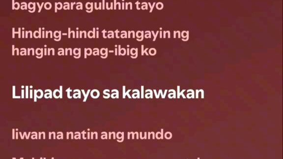 pangako song lyrics
