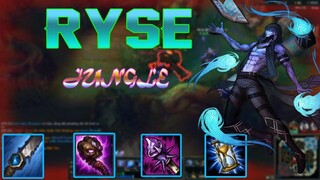 Ryze Jungle _ Quá mạnh _ Gank như thánh _ Cách chơi và lên đồ _ Liên Minh Huyền Thoại