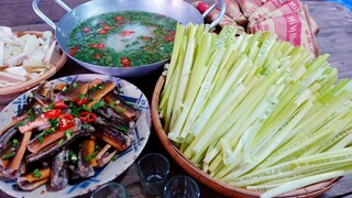 Cỏ Năn Bộp Nhúng Lươn Nấu Mẻ • Đặc Sản Miền Tây | MTQH