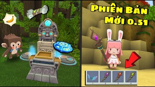 Phiên Bản mới Rừng Nhiệt Đới trong Mini World 0.51