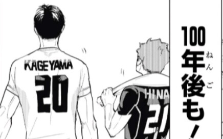 [Kageday] Click to watch the 26-year-old Hinata argue with the 25-year-old Kageyama at the v-league 