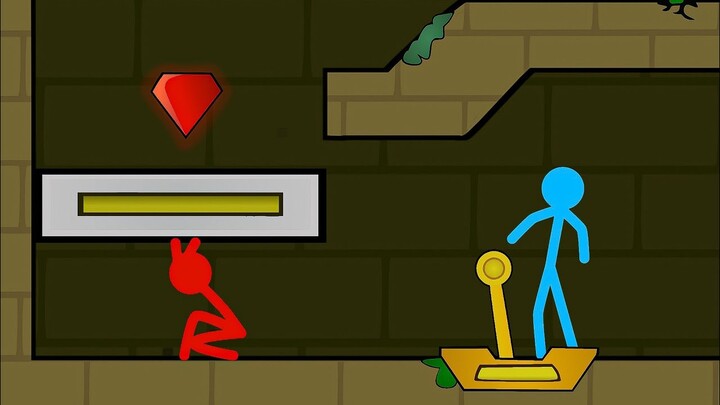 Watergirl and Fireboy, Stickman Animation - Part 1