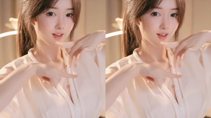 [8K] Naked-Eye 3D: Ruyi Tuantuan in the Moon Palace — Ancient-Style Dance for Parallel-Eye Viewing