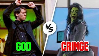 ¿Por qué todos 🤷‍♂️ AMAN el baile de Tobey 🤷‍♂️ pero ODIAN el de She-Hulk?