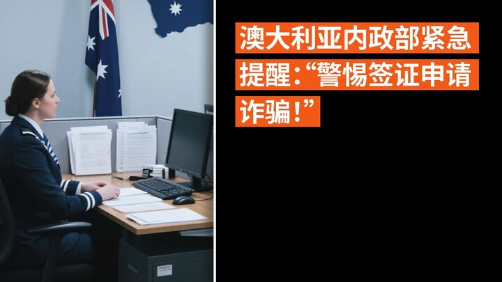 澳大利亚内政部紧急提醒：“警惕签证申请诈骗！”