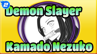 Demon Slayer|Kamado Nezuko——Gambar gaya kartun_2