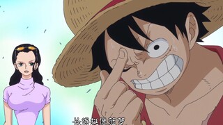 Luffy's ancestral lying method, I wonder if face blindness is ancestral?