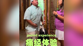 Để chồng nếm thử sức mạnh của đau bụng kinh