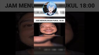 Jam Menunjukan Pukul 18:00... 😋 (Waktunya Buka Puasa) #shorts #vtuber #vtuberindonesia #wibu #anime