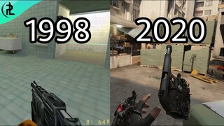 Half-Life Game Evolution [1998-2020]