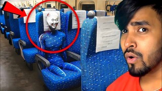 I STUCK IN A HORROR TRAIN || TECHNO GAMERZ HORROR GAME || TECHNO GAMERZ