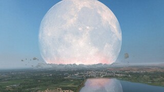 If the moon hits the earth