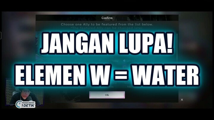 💥 JANGAN LUPA! ELEMEN W = WATER, M = METAL, TAPI INI YANG PENTING!