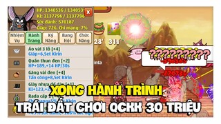 Ngọc Rồng Online - Kết Thúc Hành Trình Chơi Trái Đất Quả Cầu Kinh Khi !