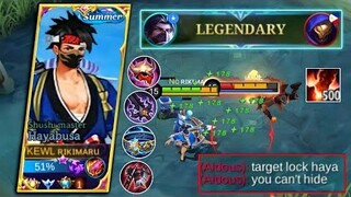 NEW HIGHLY POTENT BUILD! NEW META FOR HAYABUSA MAIN! | MLBB