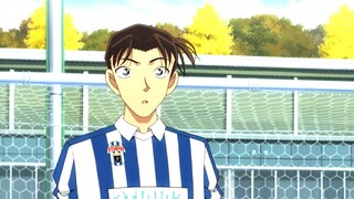 Hide surrendered defeat due to Conan's soccer skills—Detective Conan