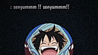 disemangatin Luffy bukannya semangat malah jadi pingshann 🗿🗿