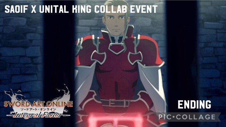 Sword Art Online Integral Factor: Unital King Collab Event Ending