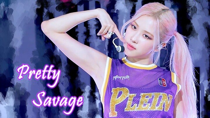 BLACKPINK "PRETTY SAVAGE" stage mix and dress change