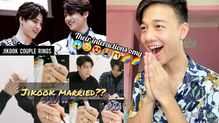 JIKOOK COUPLE RING jIKOOK MOMENTS | REACTION