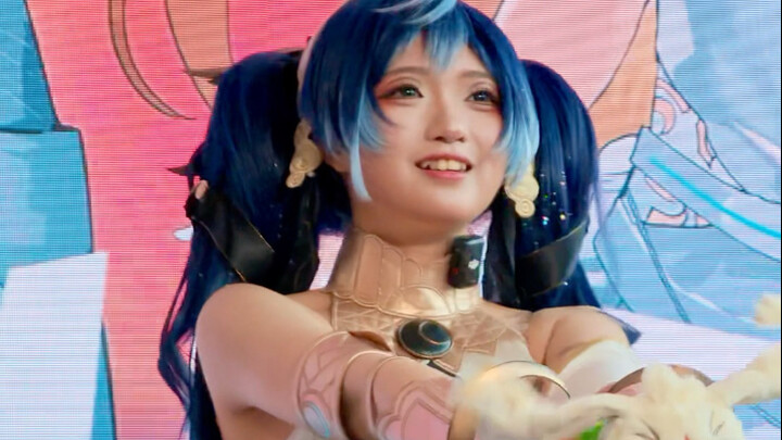 一位韩国人Leedo在中国库洛Fest展用日语交流！