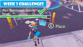 Place Boomboxes in Believer Beach