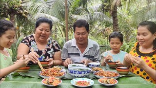Cua Đồng Ram Sả Ớt Đặc Sản Quê Tôi Ăn Một Lần Nhớ Mãi Miền Tây | TKQ & Family T846
