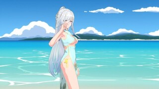 【布料解算】镜流_酒醉的蝴蝶