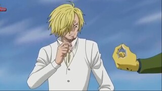 Cái kết khi châm thuốc cho Sanji #onepiece