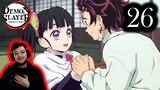 SHE TALKED! - DEMON SLAYER EPISODE 26 REACTION & DISCUSSION