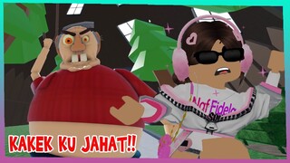 Baby Fisa Sering Digebukin Kakek Jahad! Auto Kabur! ESCAPE EVIL GRANDPA! OBBY Roblox