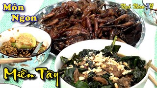 Ẩm Thực Miền Tây Cò Khìa Chuột Cống Nhum Xào Lăn, Tiệc Nhậu Cười Bể Bụng😂/NGÃ NĂM TV