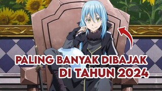 Tensura jadi anime paling banyak dibajak di 2024