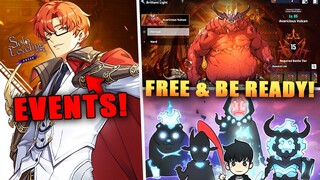 [Solo Leveling Arise] DEVS DONT STOP!!!! New Events with crazy REWARDS!! also DO THIS so you READY!