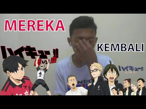 REACTION : Haikyuu!! Trailer Ova & Season 4 - INDONESIA #3