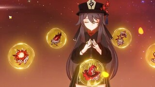 [Hu Tao single push account] Achieve the Witch naked evaporation 11w8