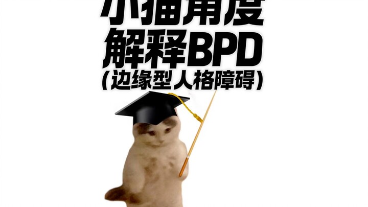 Penjelasan BPD (Gangguan Kepribadian Borderline) dari sudut pandang kucing kecil
