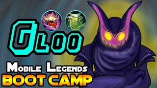 GLOO - TIPS, ITEMS, SPELL, EMBLEMS, AND GUIDE - MGL MLBB BOOT CAMP VOLUME 105