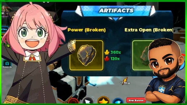 TOWER & ARTEFACT - ANIME CAPTURE  UPDATE #roblox